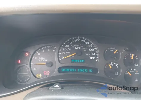 2003 Chevrolet Tahoe Z71 z USA, uszkodzony, nr VIN 1GNEK13T93R179495